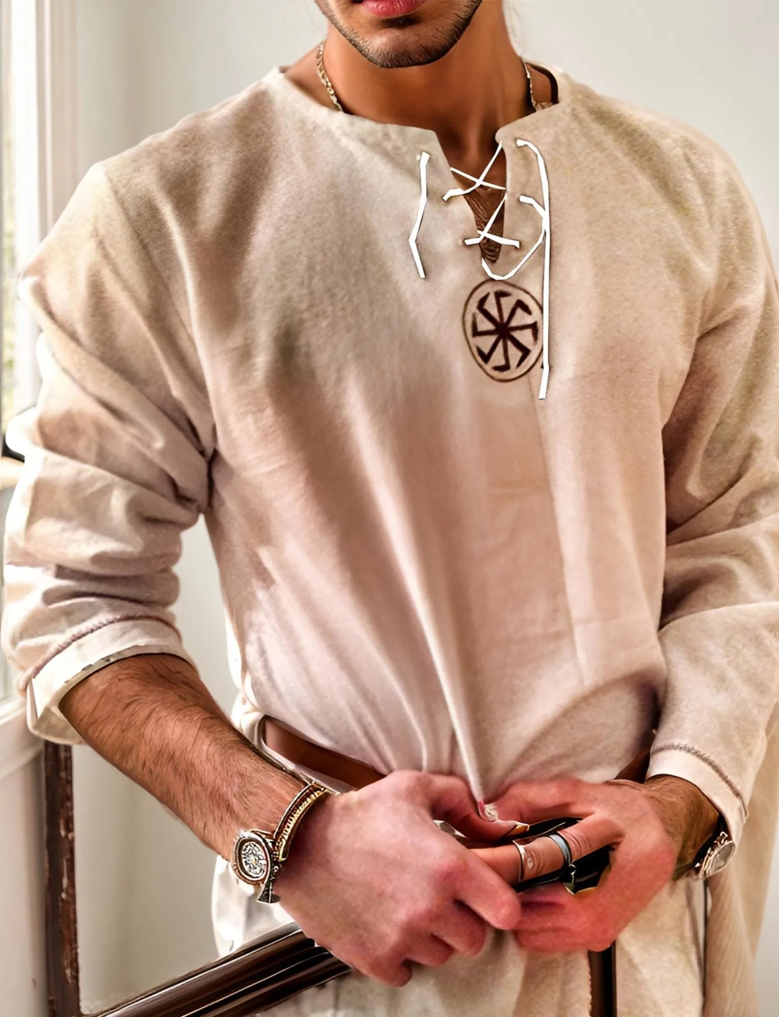 Viking Logo Long Sleeve Shirt