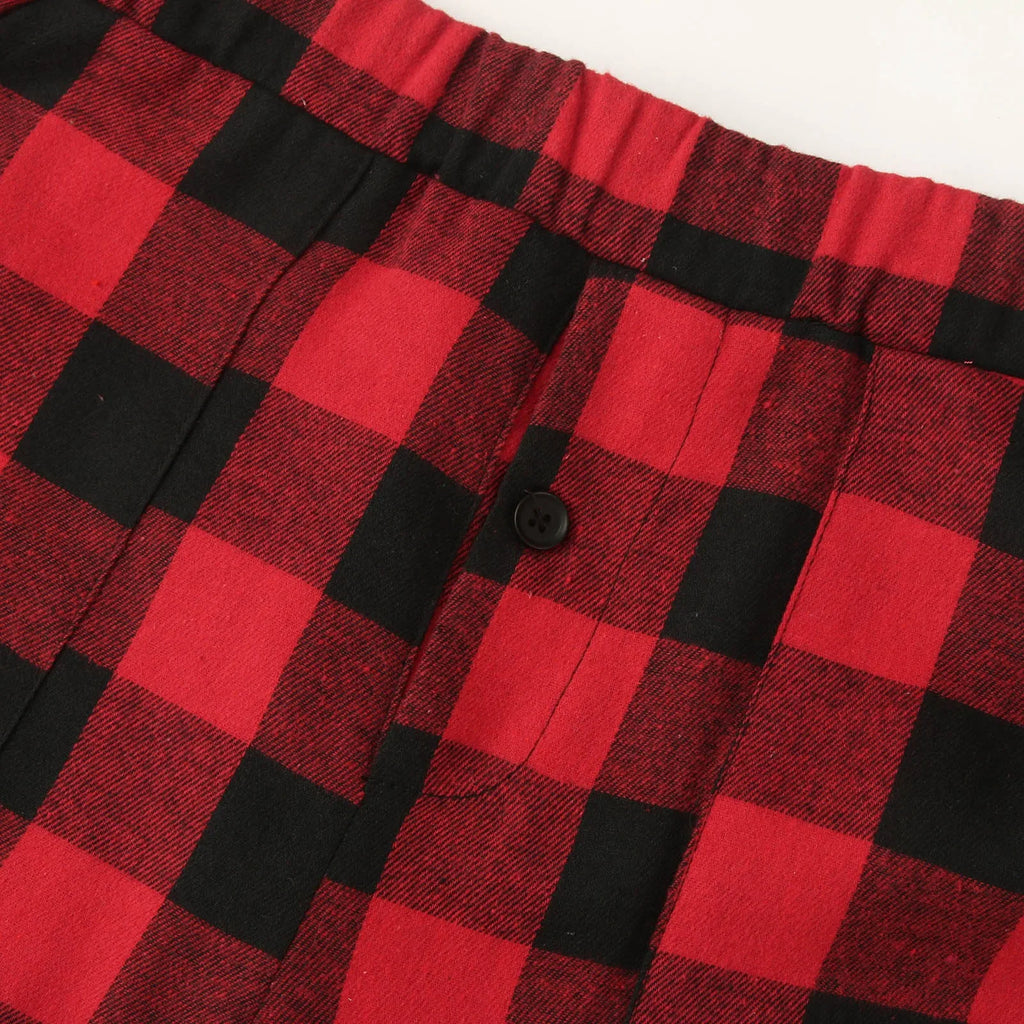 Red Plaid Pajama Pants