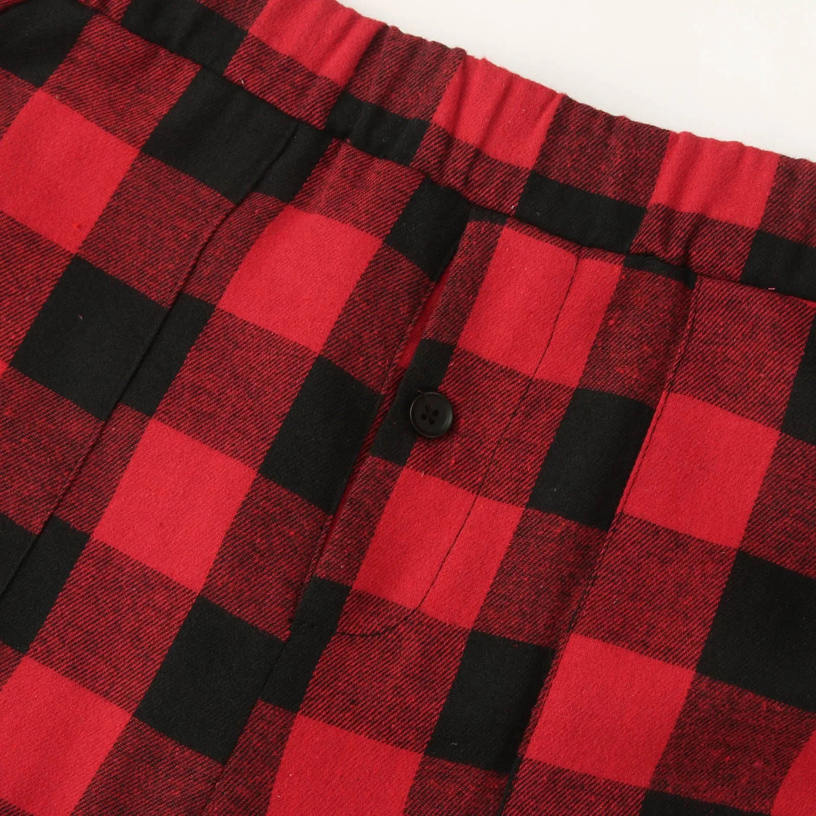 Red Plaid Pajama Pants