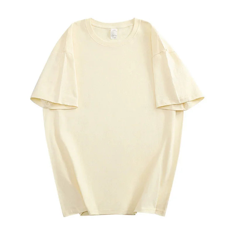 Loose Mens 100 Percent Cotton T-Shirt