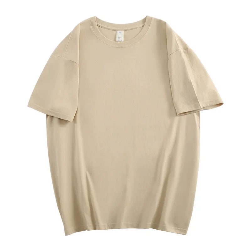 Loose Mens 100 Percent Cotton T-Shirt