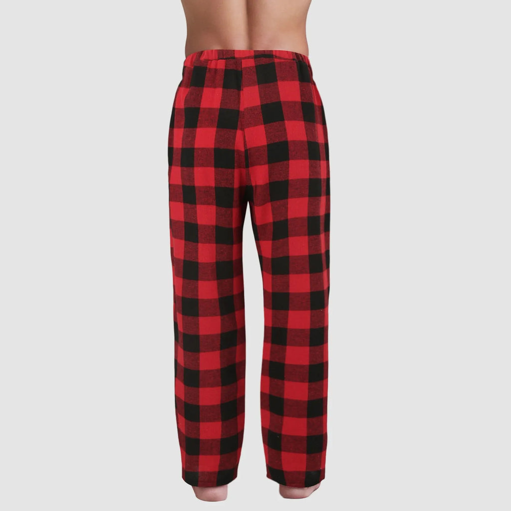 Red Plaid Pajama Pants